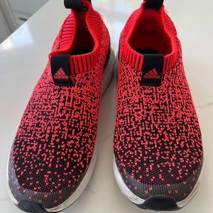 Adidas boys cloudfoam slip on sneakers